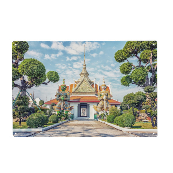 Holzbild "The gardians" artboxONE - Städte,Reise,Architektur,Reise / Asien,Reise / Länder