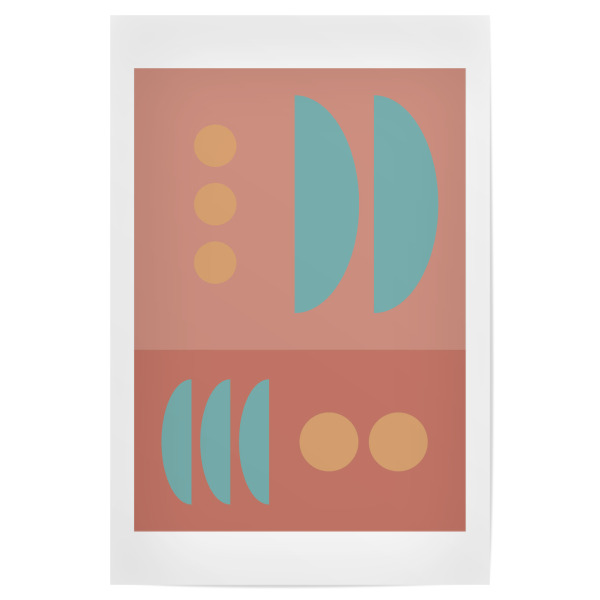 Poster 30x20 cm "Aesthetic Gallery - Formen" artboxONE - Abstrakt,Geometrie