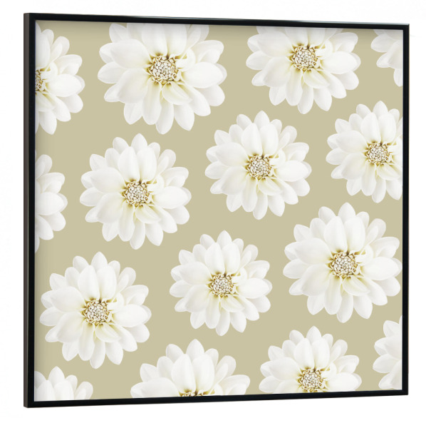 Poster mit schwarzem Rahmen 30x30 cm "Lovely Blossom" artboxONE - Natur,Floral