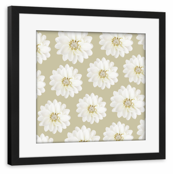 Poster mit Rahmen schwarz "Lovely Blossom" artboxONE - Natur,Floral