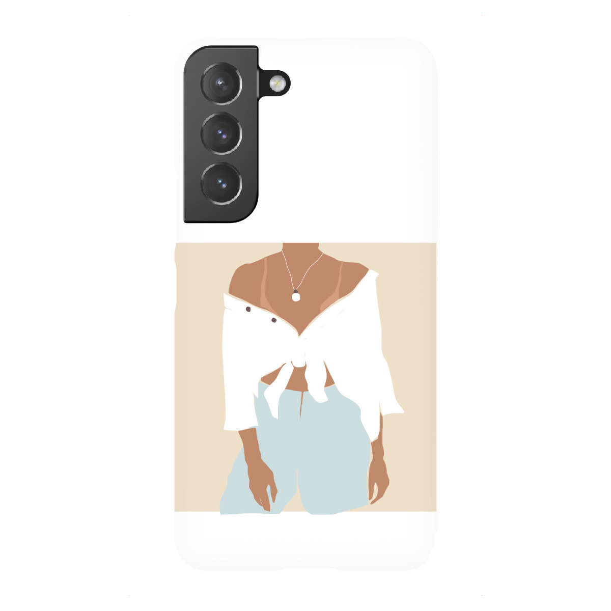 "Summer Outfit White Shirt"für Samsung Galaxy - Premium-Case Handyhülle artboxONE
