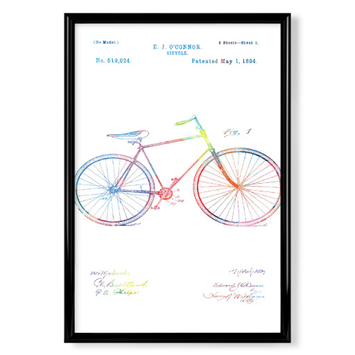 Classic vintage bike patent