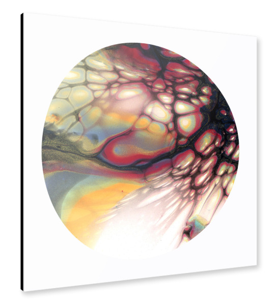 Alu-Dibond "Cells on Wave" 30x30 cm artboxONE
