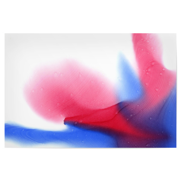 Poster "Abstract - Rose and Blue" artboxONE - Abstrakt