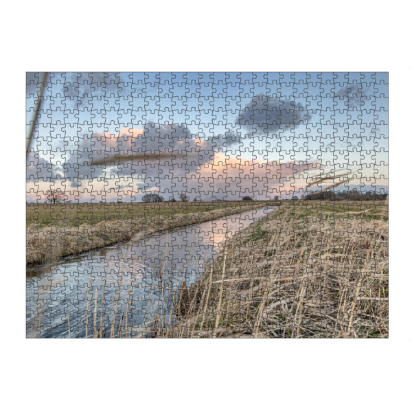 artboxONE Puzzle "Stimmung am Abend" artboxONE - Natur