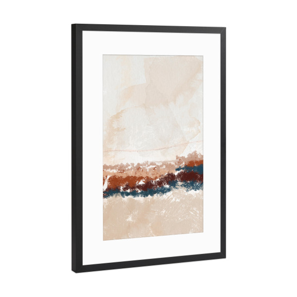 Poster mit Rahmen Schwarz (Metallic) "Colapse" artboxONE - Abstrakt - Abstract,Art,Design,Texture,Painting,Abstrakt