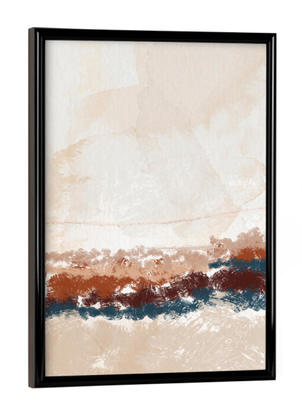 Poster mit schwarzem Rahmen "Colapse" artboxONE - Abstrakt - Abstract,Art,Design,Texture,Painting,Abstrakt