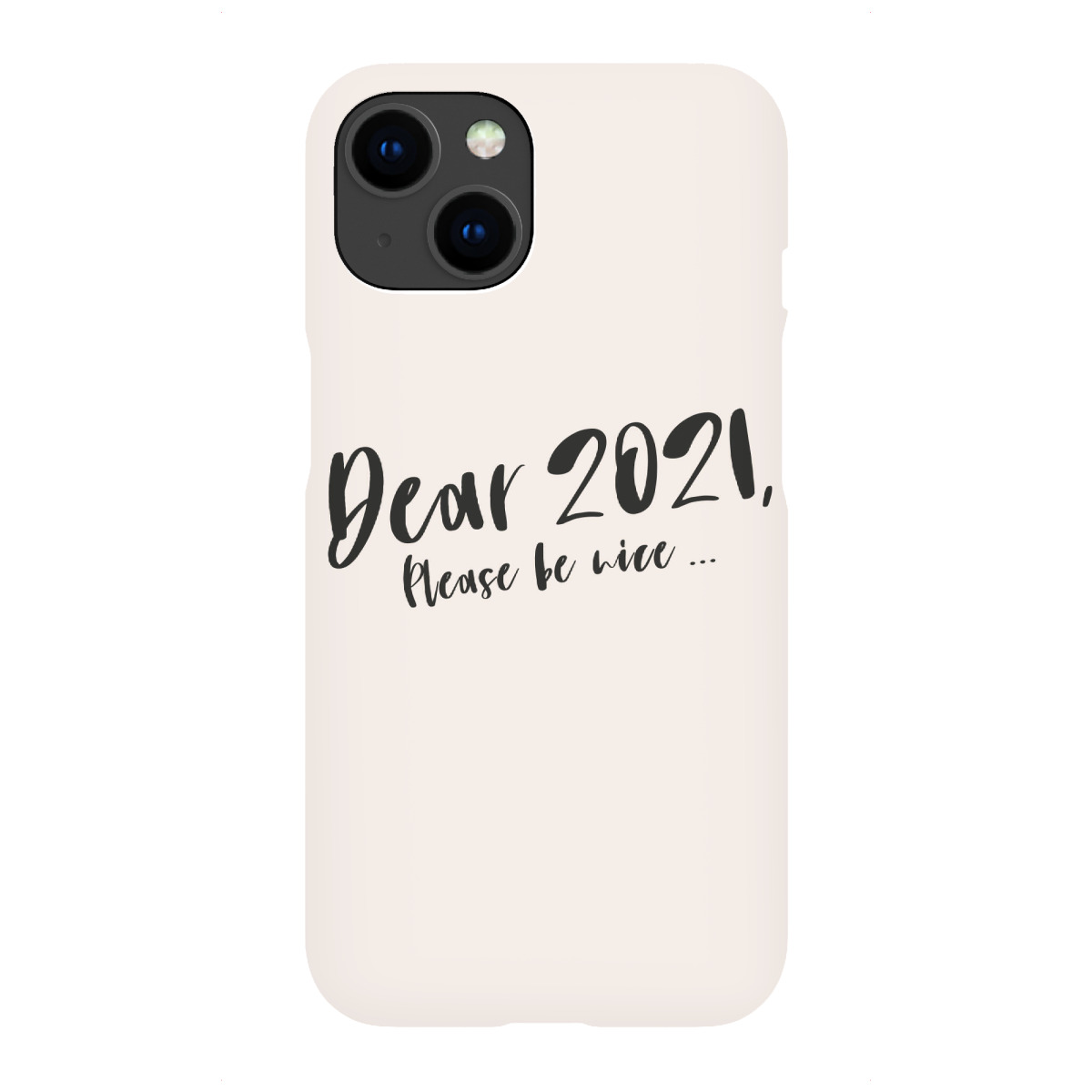 "Hoffnungsvoll I Rosa Pastell"für iPhone - Premium-Case Handyhülle artboxONE