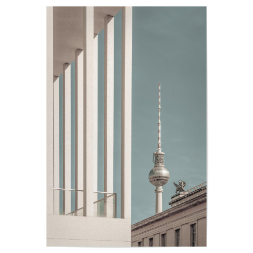 Fernsehturm | urbaner Vintage-Stil