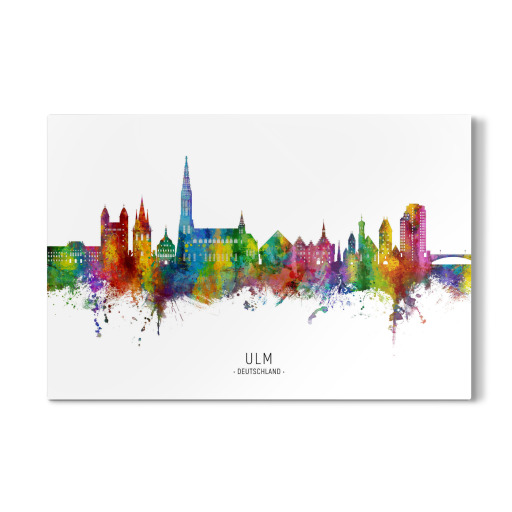 Ulm Germany Skyline txt
