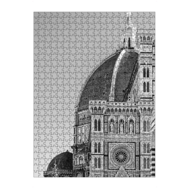 Puzzle Ravensburger "Florence in B&W d" artboxONE - Städte,Reise,Architektur