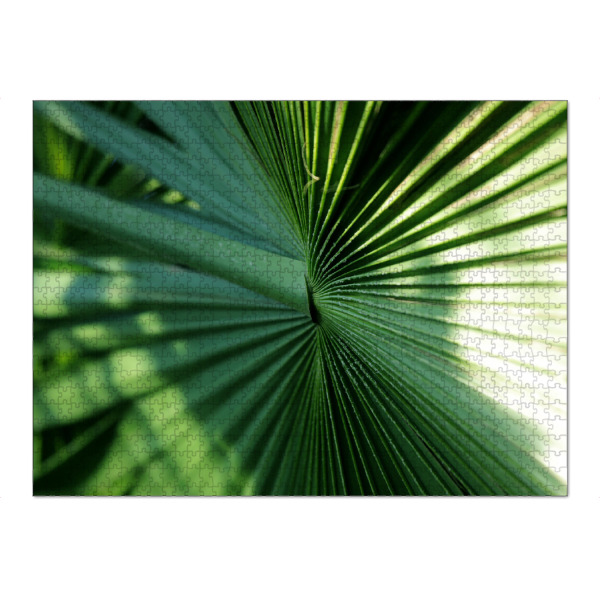 Puzzle Ravensburger "Fächerpalmen Blatt" artboxONE - Natur,Floral,Abstrakt,Für Mama