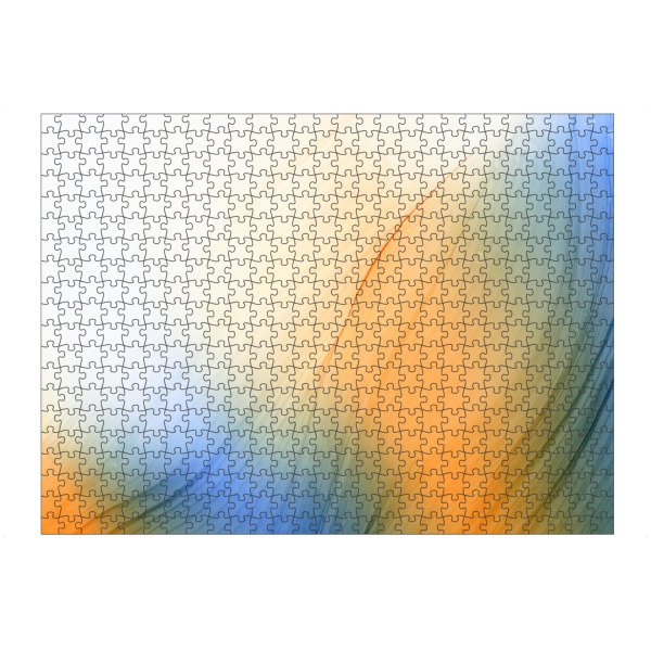 artboxONE Puzzle "What a beautiful Feeling - waves" artboxONE - Abstrakt