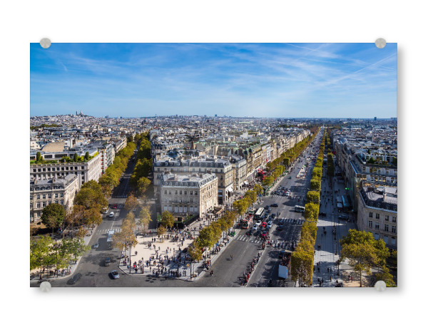 Acrylglasbild "Blick auf Paris" artboxONE - Reise,Architektur,Städte / Paris