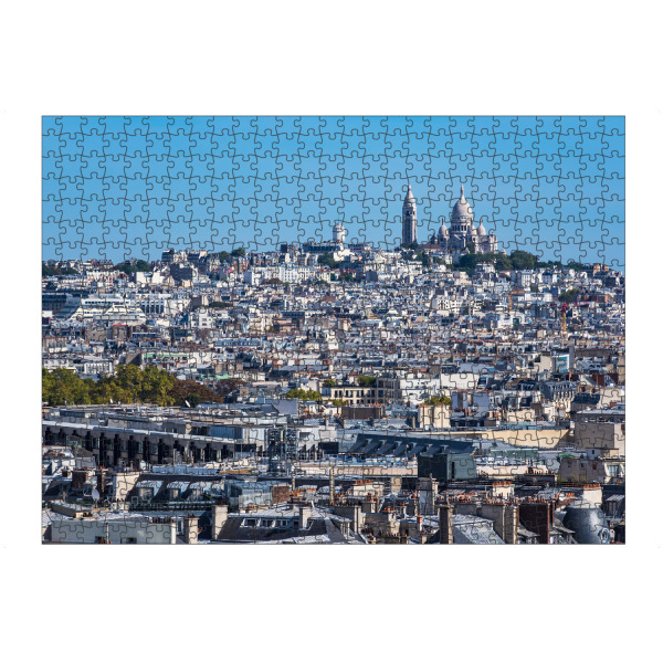 Puzzle Ravensburger "Basilika Sacre-Coeur" artboxONE - Reise,Architektur,Städte / Paris