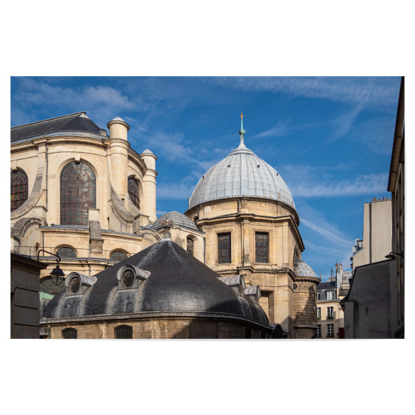 Poster 30x20 cm "Kirche Saint-Sulpice in Paris" artboxONE - Reise,Architektur,Städte / Paris
