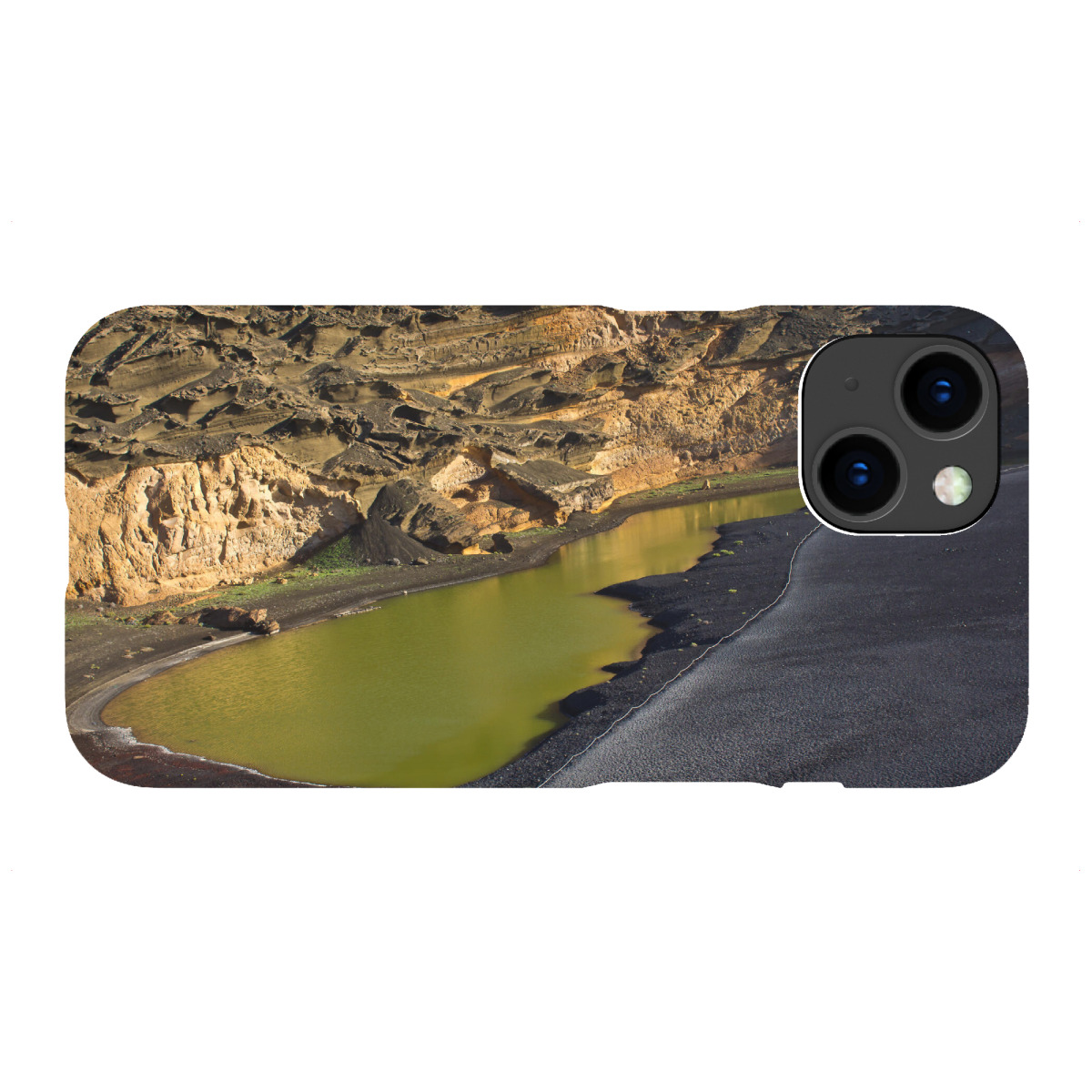 "Lago Verde auf Lanzarote"für iPhone - Premium-Case Handyhülle artboxONE