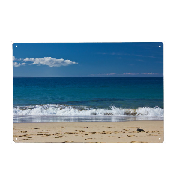 Holzbild "Wellen auf Lanzarote" artboxONE - Natur,Reise,Reise / Strand und Meer