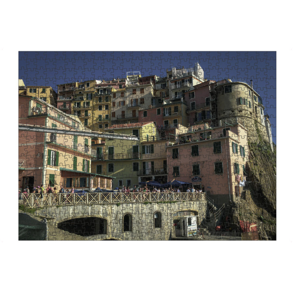 Puzzle Ravensburger "Cinque Terre: Manarola" artboxONE - Städte,Natur,Architektur,Reise / Strand und Meer