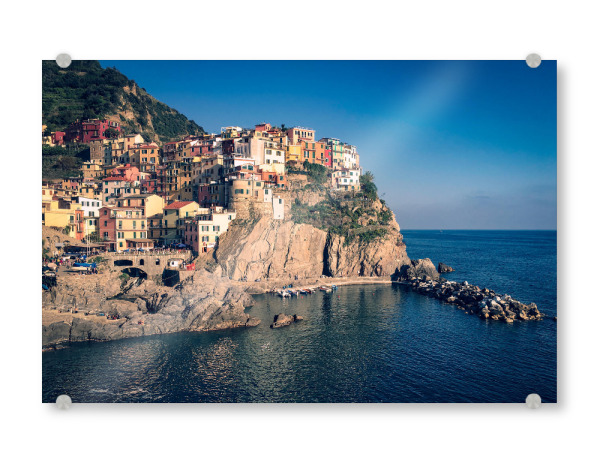 Acrylglasbild "Cinque Terre bella" artboxONE - Städte,Reise
