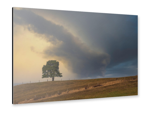 Alu-Dibond "Die Ruhe vor dem Sturm" 30x20 cm artboxONE