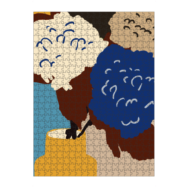 artboxONE Puzzle "Keep Calm & Grow Plants" artboxONE - Floral