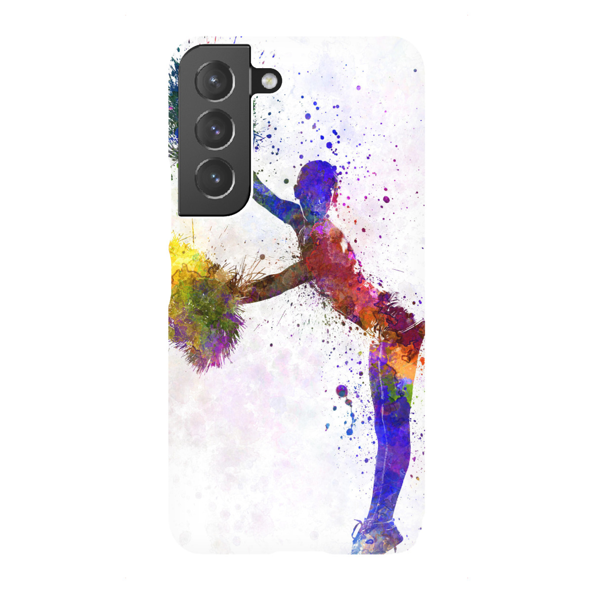 Samsung Galaxy "Young cheerleader in watercolor" Premium-Case Handyhülle artboxONE