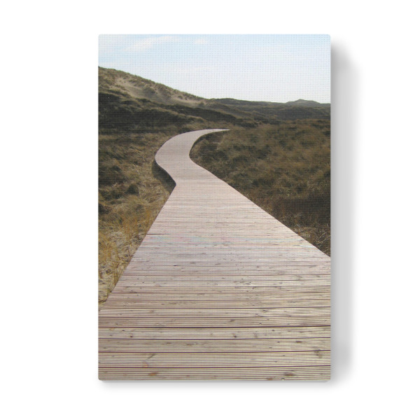 Leinwandbild "Dünenpfad" artboxONE - Natur,Reise,Reise / Strand und Meer