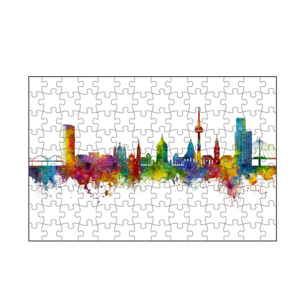 artboxONE Puzzle "Mannheim Germany Skyline" artboxONE - Städte