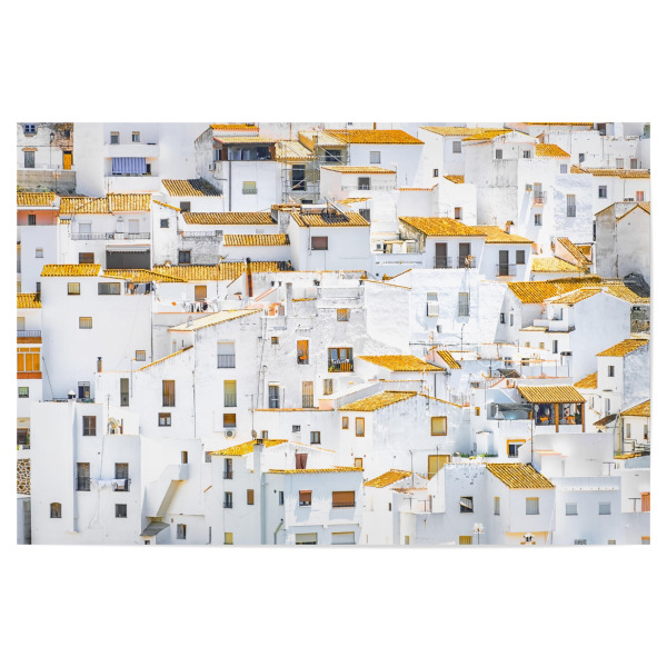 Poster 30x20 cm "Pueblo Blanco" artboxONE - Städte,Reise,Architektur,Reise / Länder,Städte / Weitere