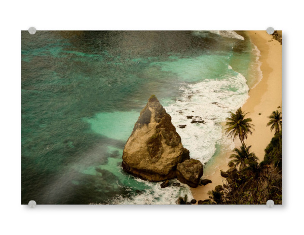 Acrylglasbild "Morning at Diamond Beach" artboxONE - Natur,Reise,Reise / Strand und Meer,Reise / Asien