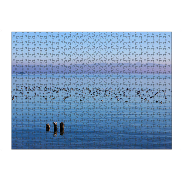 Puzzle Ravensburger "Abendstimmung am Bodensee" artboxONE - Natur,Reise,Tiere