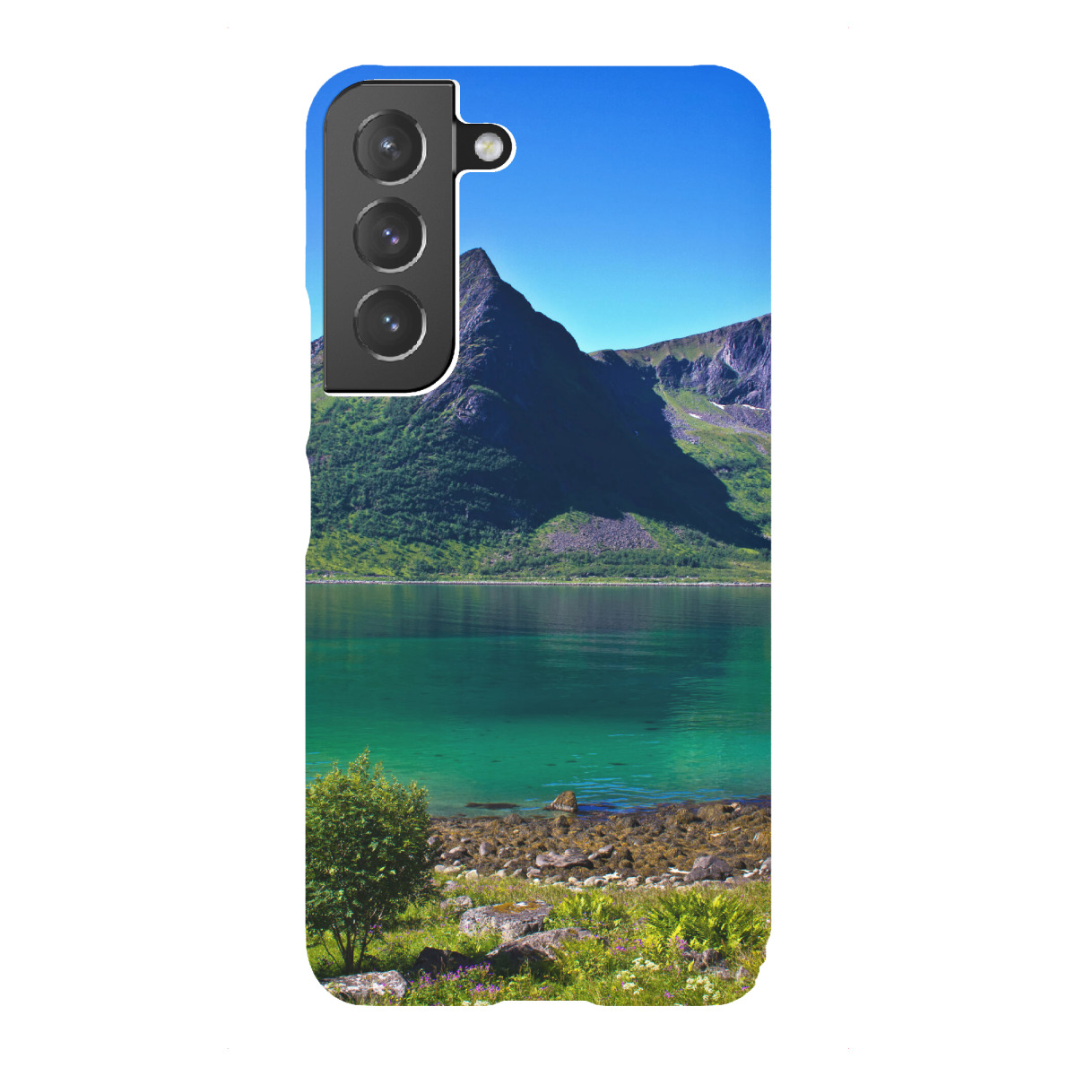 Samsung Galaxy "Sommer auf Senja" Premium-Case Handyhülle artboxONE
