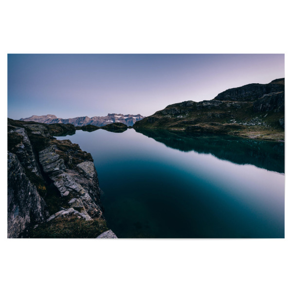 Poster 30x20 cm "Milchspüeler dawn" artboxONE - Natur