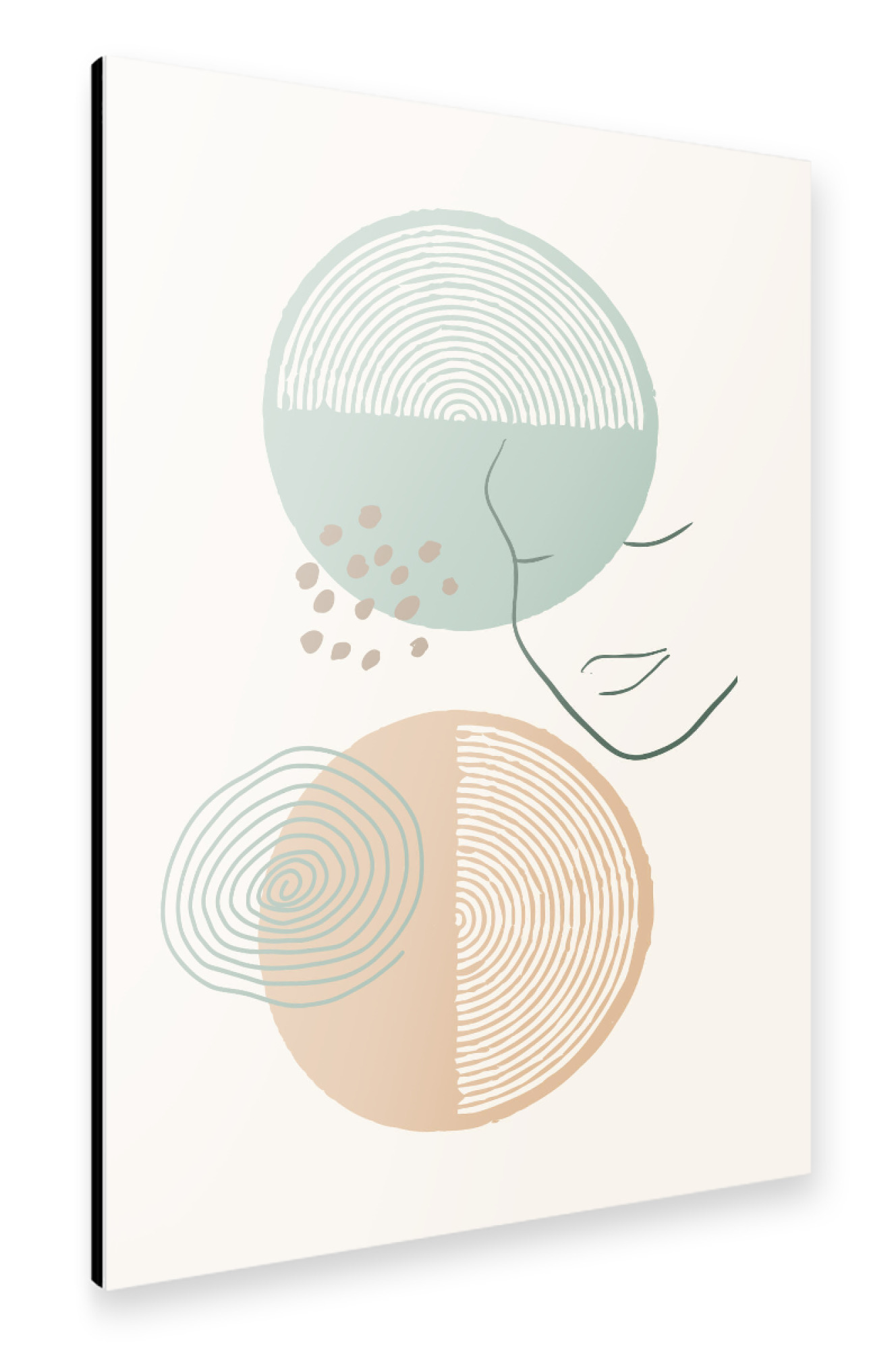 Alu-Dibond "Abstract (matart)" 30x20 cm artboxONE