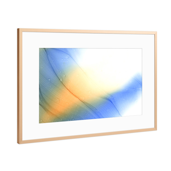 Poster mit Rahmen Kupfer "Colorful the Dream" artboxONE - Abstrakt