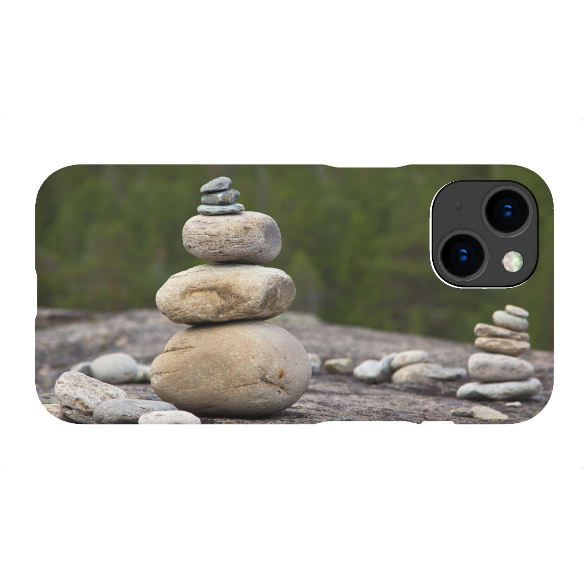 iPhone "Steinmännchen" Premium-Case Handyhülle artboxONE