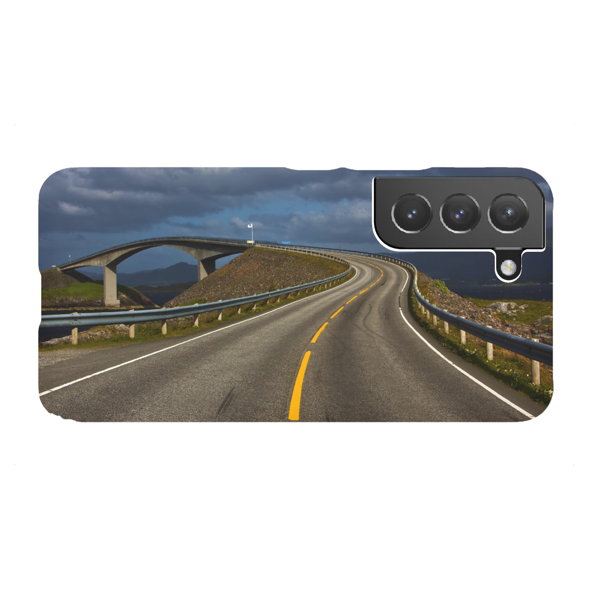 "Atlantikstraße"für Samsung Galaxy - Premium-Case Handyhülle artboxONE