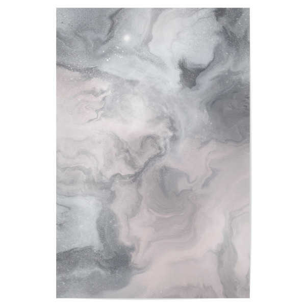 Poster "Beautiful Flow" artboxONE - Abstrakt,Galaxy - Galaxy,Textur,Feminin,Marbling,Marmor,Marble,Abstract,Abstrakt