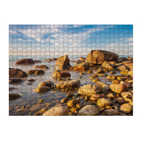 artboxONE Puzzle "Ostseeküste bei Lohme" artboxONE - Natur,Reise,Reise / Strand und Meer