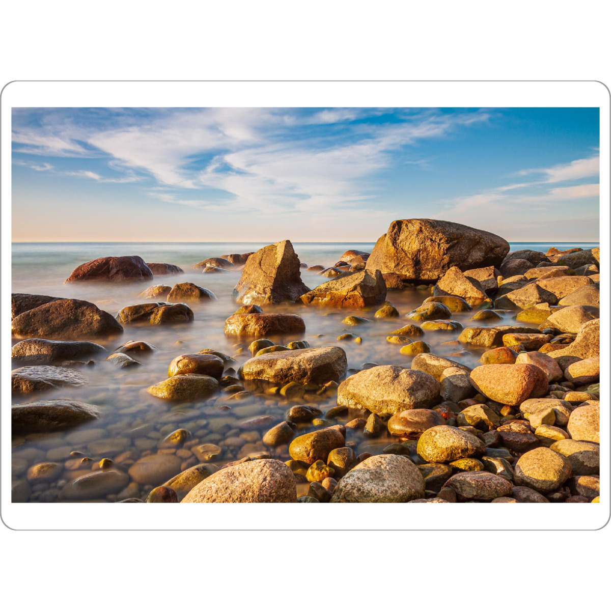 Tischset "Ostseeküste bei Lohme" artboxONE - Natur,Reise,Reise / Strand und Meer