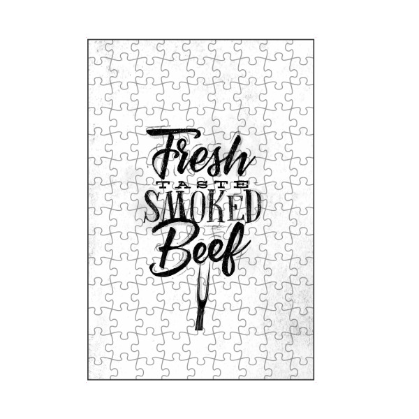artboxONE Puzzle "Fresh taste smoked beef" artboxONE - Essen & Trinken,Für Mama,Für Papa
