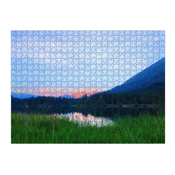 artboxONE Puzzle "Alpenglühen in Tirol" artboxONE - Natur,Reise,Floral