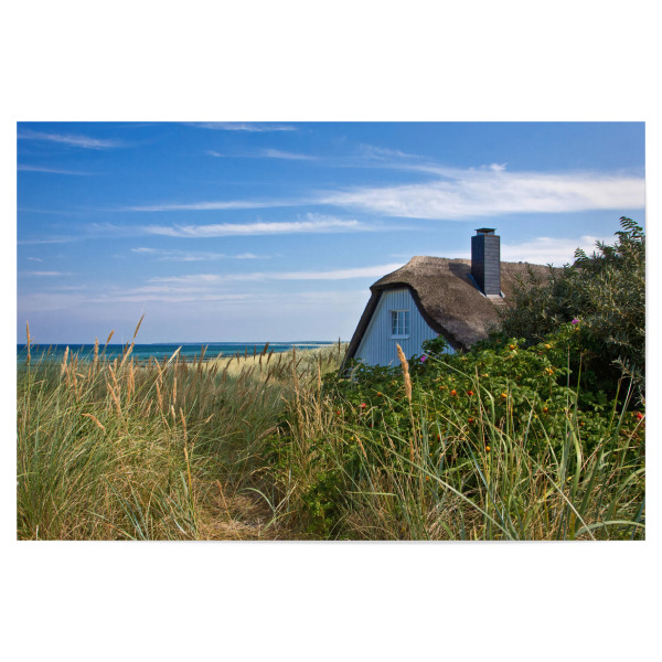 Poster "Haus am Meer" artboxONE - Natur,Reise,Architektur,Reise / Strand und Meer