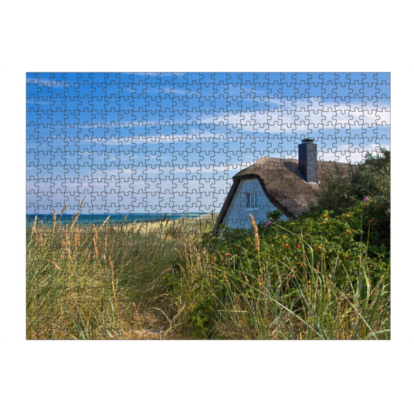 artboxONE Puzzle "Haus am Meer" artboxONE - Natur,Reise,Architektur,Reise / Strand und Meer