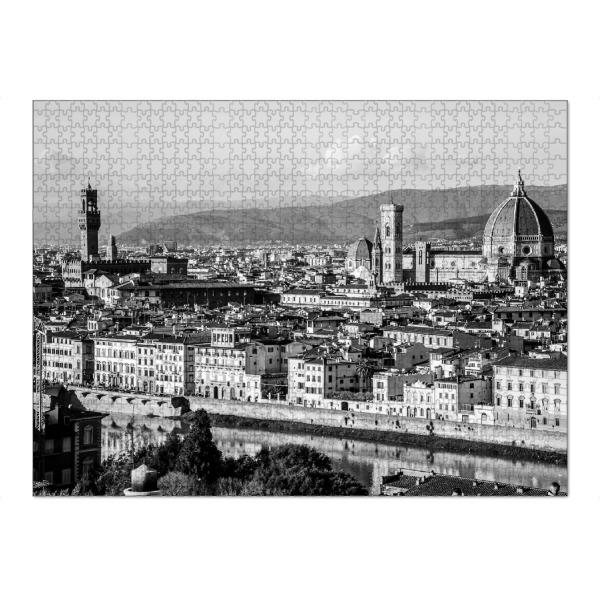 Puzzle Ravensburger "Florence in BlackWhite I" artboxONE - Reise,Schwarzweiß,Städte / Weitere