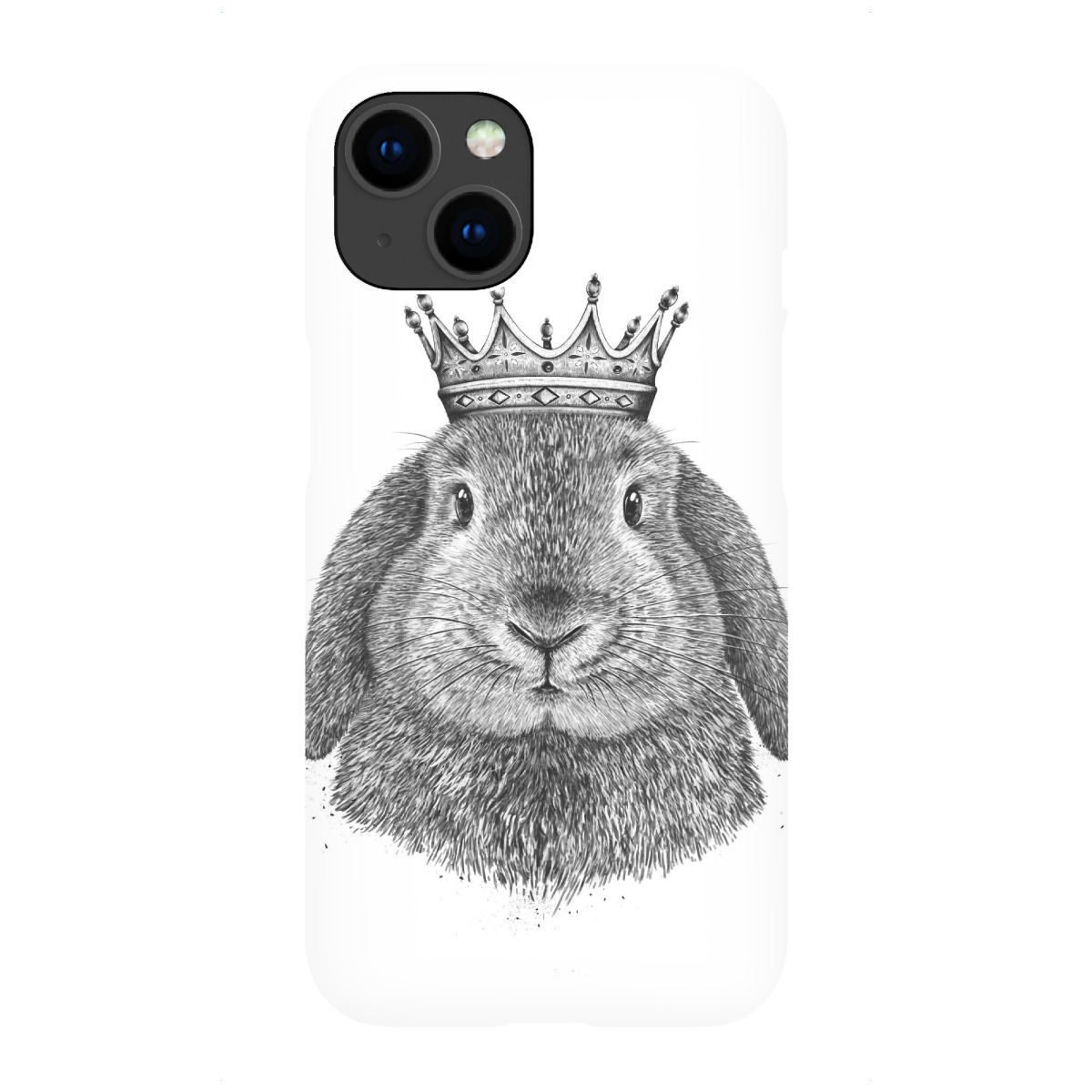 "King rabbit"für iPhone - Premium-Case Handyhülle artboxONE