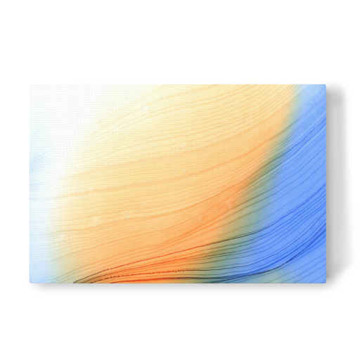 Orange and Blue waves