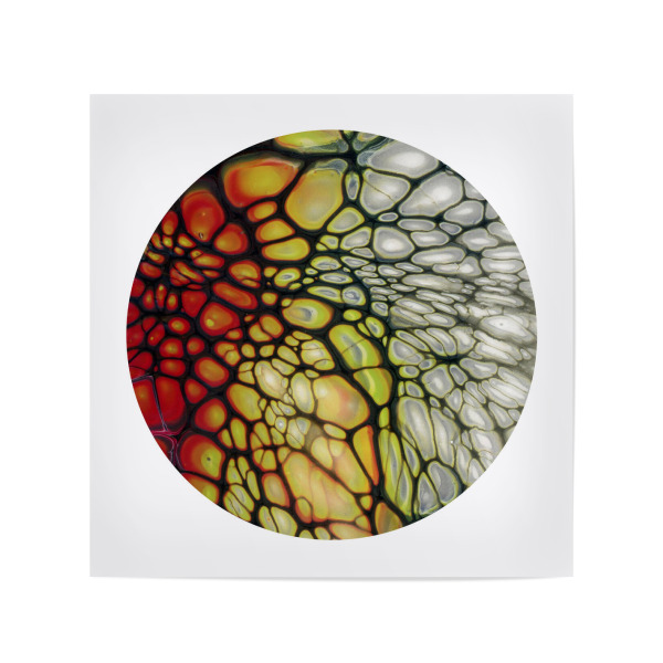 Poster 20x20 cm "Only colorful Cells" artboxONE - Abstrakt