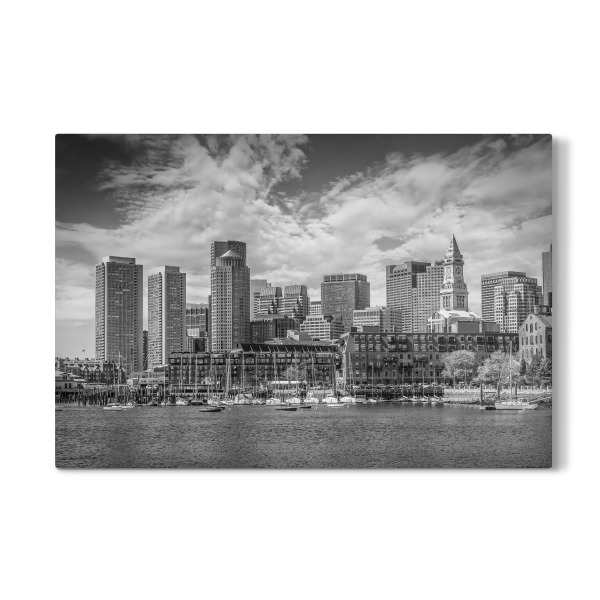 Galerie-Print "BOSTON Skyline | monochrom" 30x20 cm artboxONE